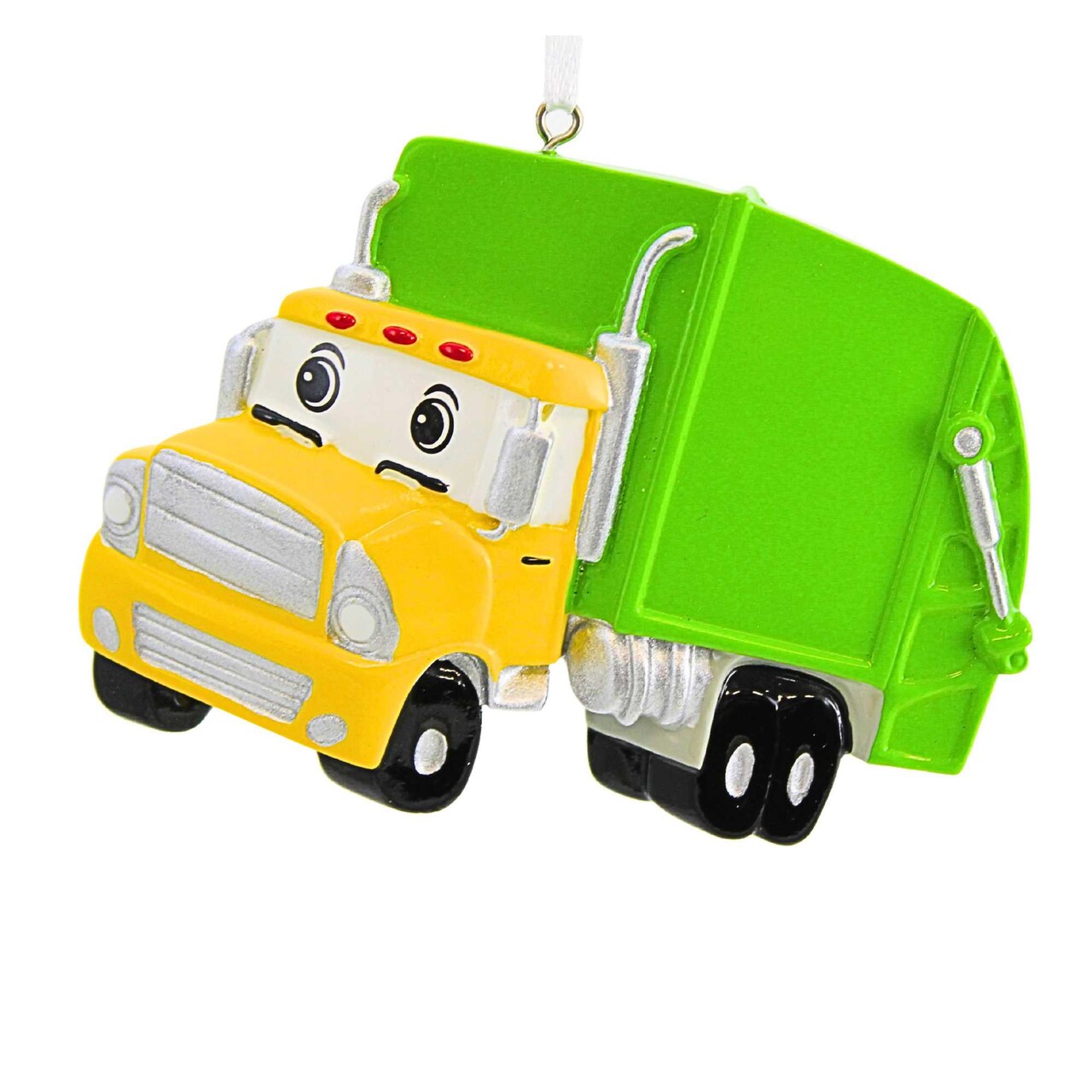 Polarx 2.75 In Garbage Truck Christmas Tree Ornament , Child Related